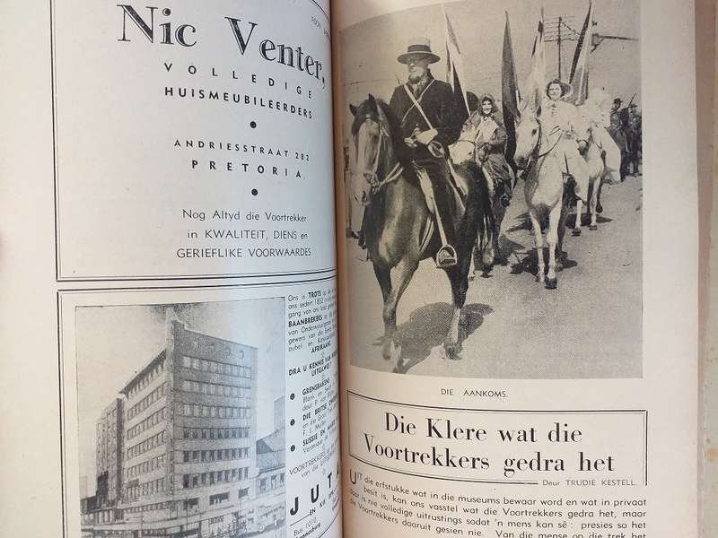 Voortrekkermonument Soewenier 1949 boek