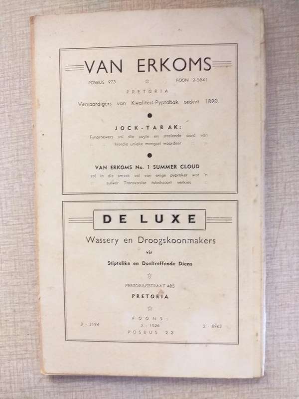 Voortrekkermonument Soewenier 1949 boek