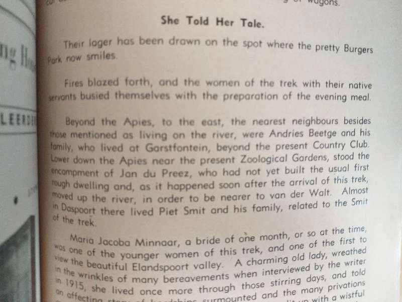 Voortrekkermonument Soewenier 1949 boek