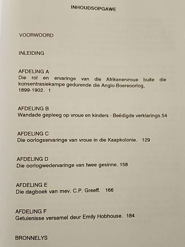 Konsentrasiekamp Gedenkreeks nr 4 Vroueleed (Prof AWG Raath)