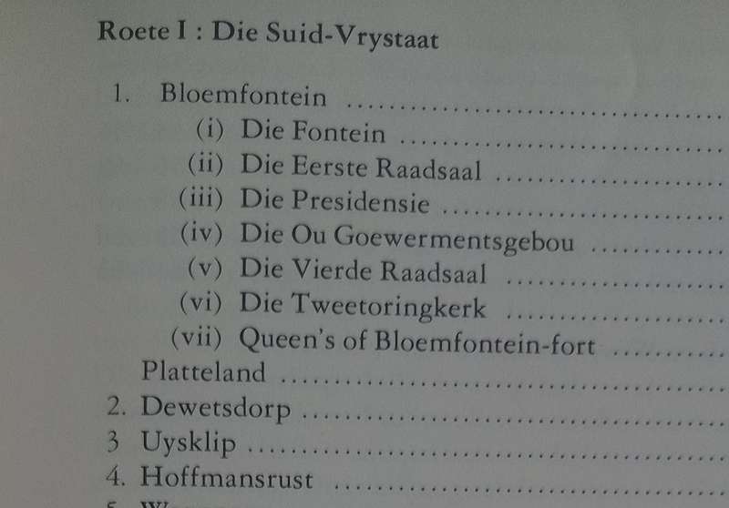 Vrystaat fokus (PJ Nienaber en CJP le Roux)