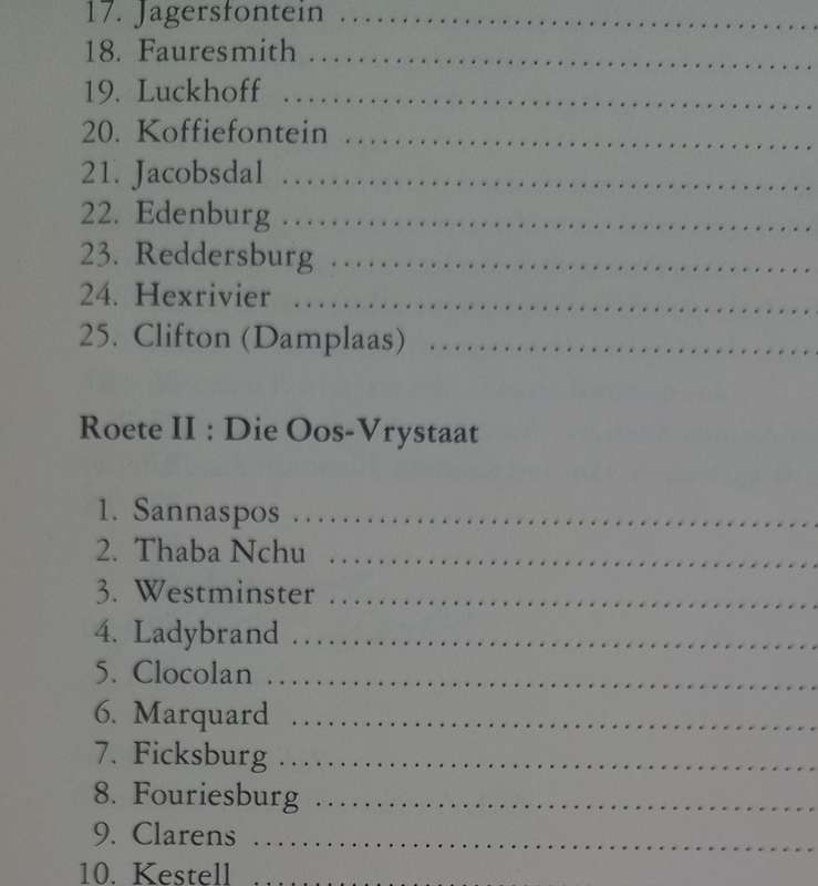 Vrystaat fokus (PJ Nienaber en CJP le Roux)