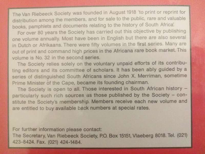 The War Diary of Burgher Jack Lane 1899-1900 (William Lane)