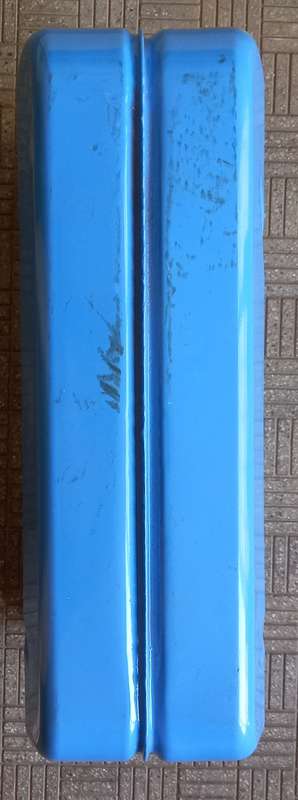 20 L Blue metal water jerry can as used by NATO forces (Pro  Quip)