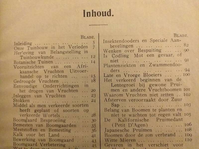 Wenken over vruchten kweken (Pickstone) 1915