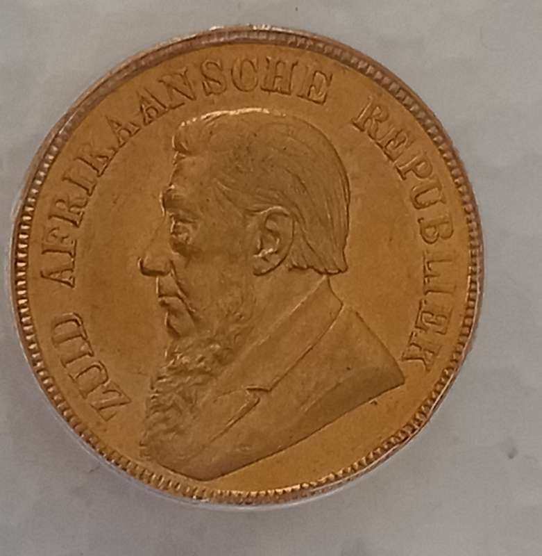 1900 ZAR Anacs AU58 pond