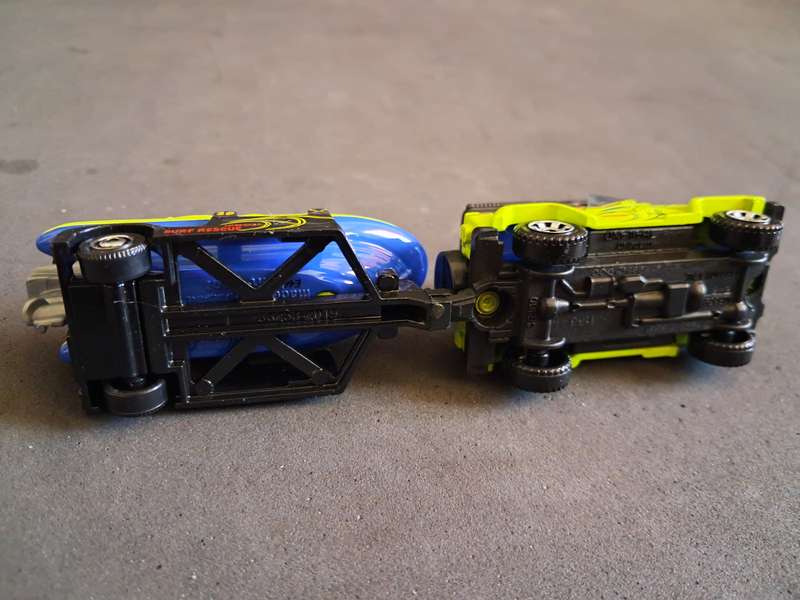 Matchbox jeep wrangler with trailer