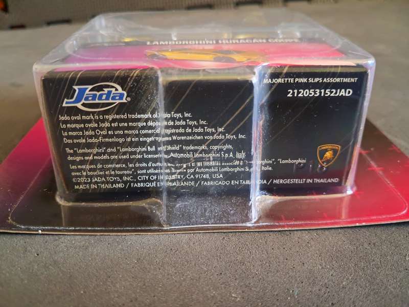 Jada pink slip Lamborghini huracan coupe