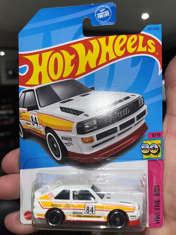 Hot wheels long card Audi
