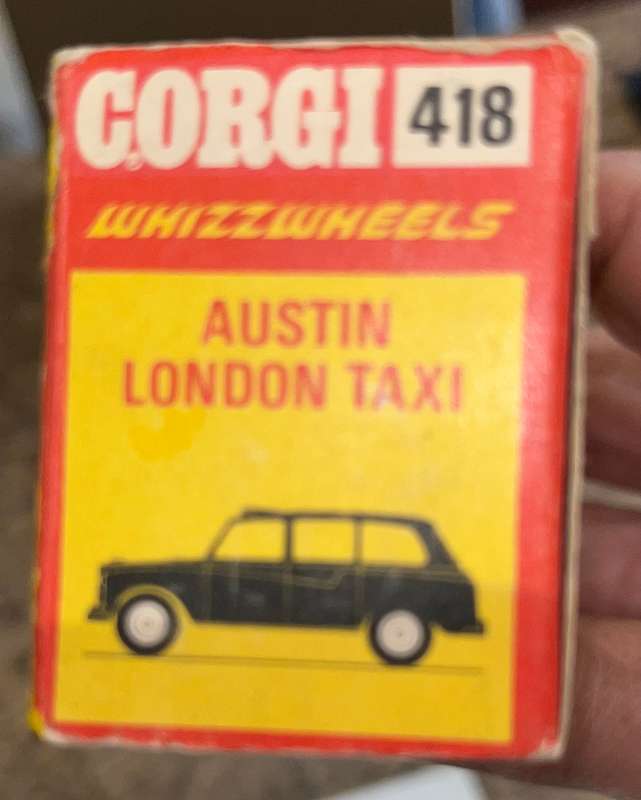 Corgi whizzwheels Austin London taxi