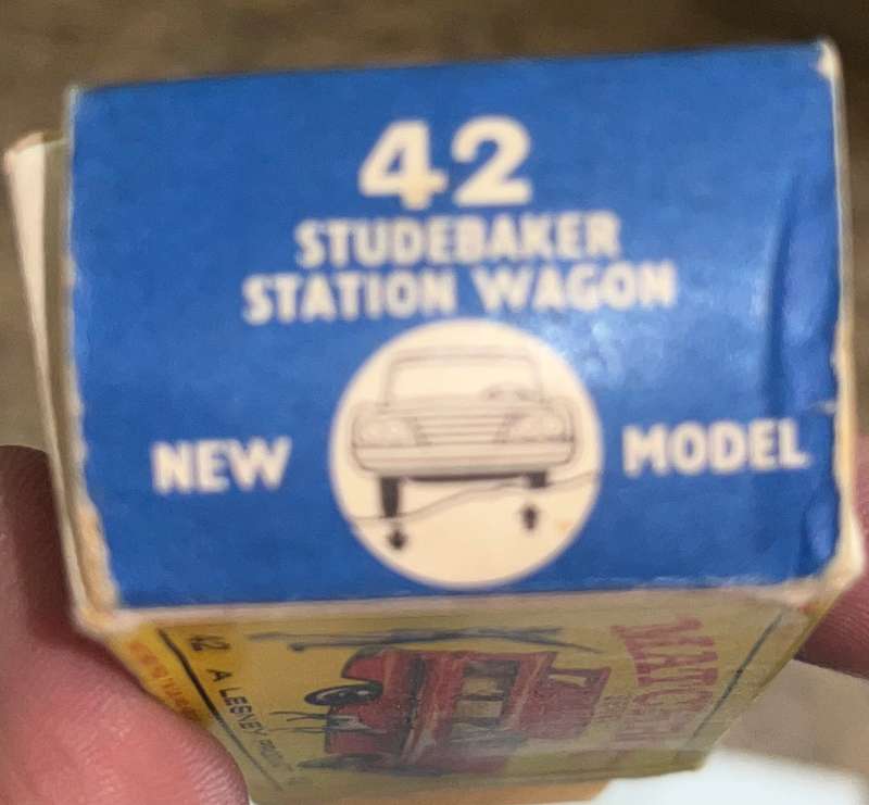 Matchbox 42 studebaker station wagon regular wheel