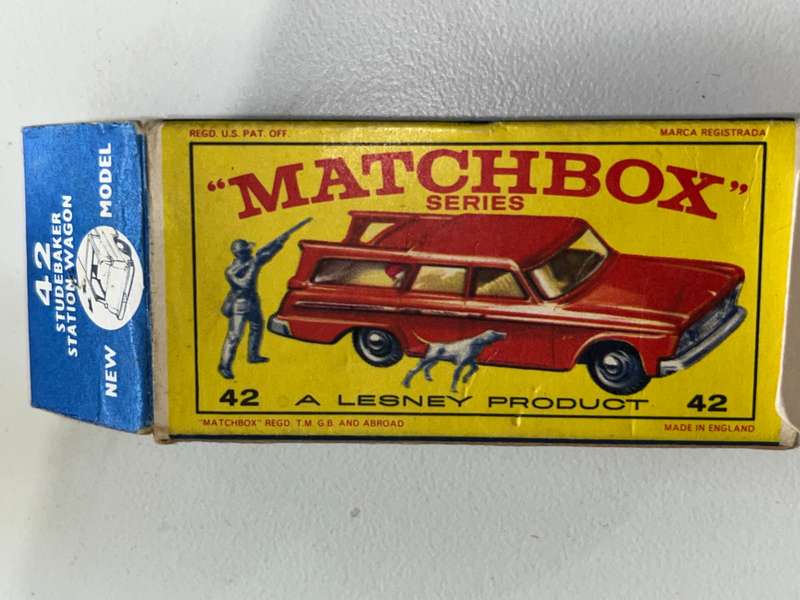 Matchbox 42 studebaker station wagon regular wheel