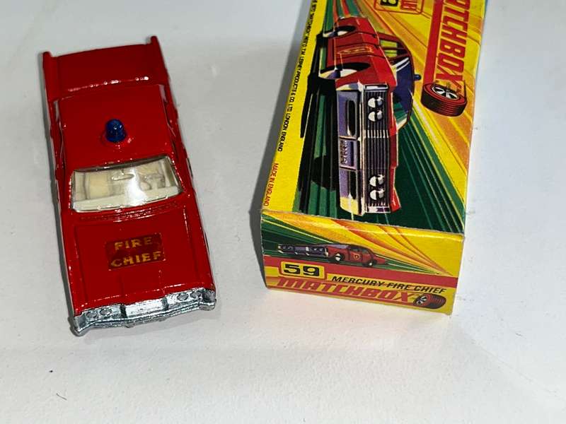 Matchbox superfast 59 mercury fire chief