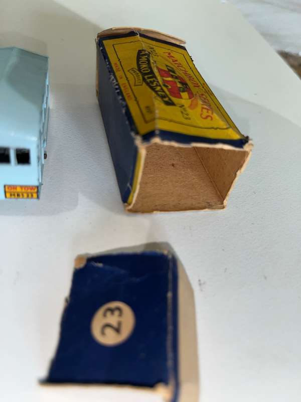 Matchbox  moco 23.  Caravan