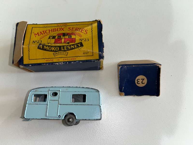 Matchbox  moco 23.  Caravan