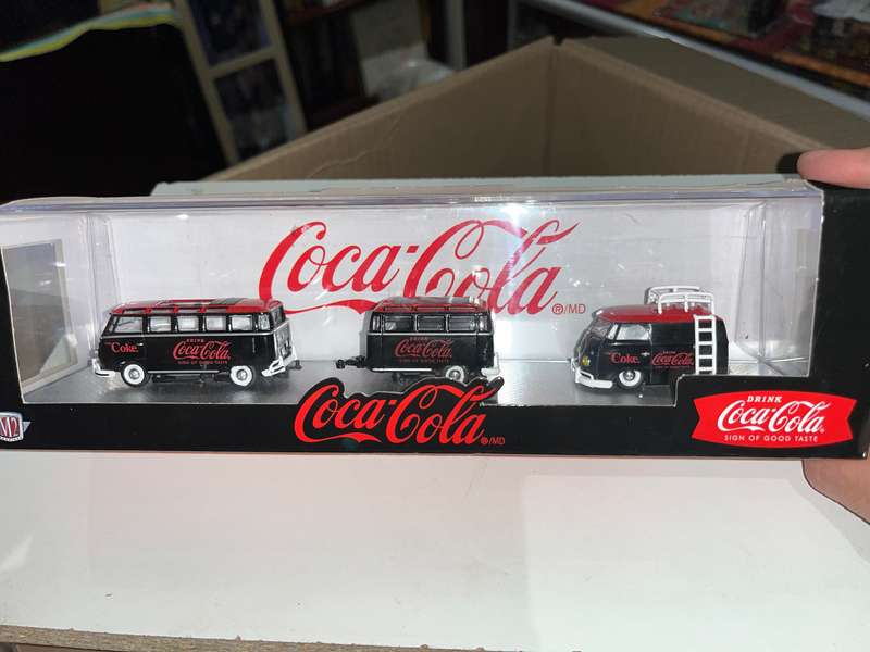 M2 Volkswagen Coca Cola 3 set import.