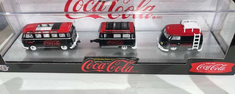 M2 Volkswagen Coca Cola 3 set import.