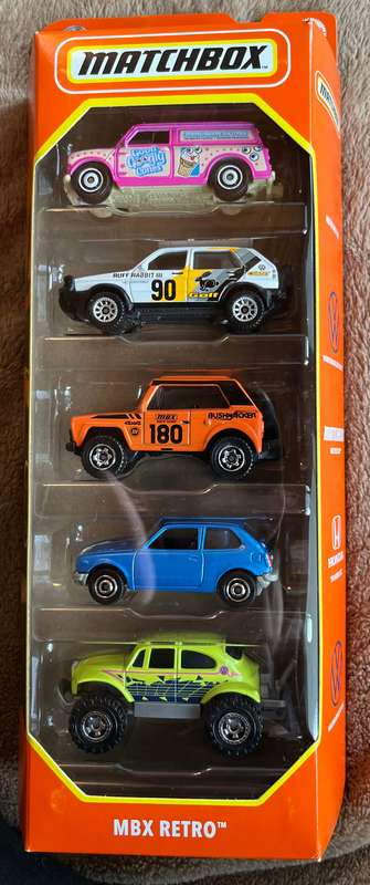 Matchbox 5 car set Volkswagen mini
