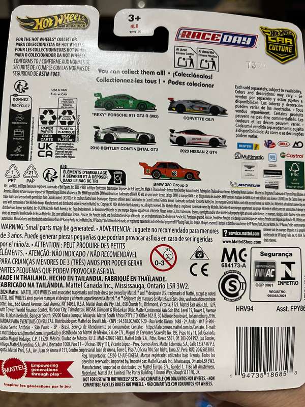 Hot wheels BMW race day.  Real riders. Inported