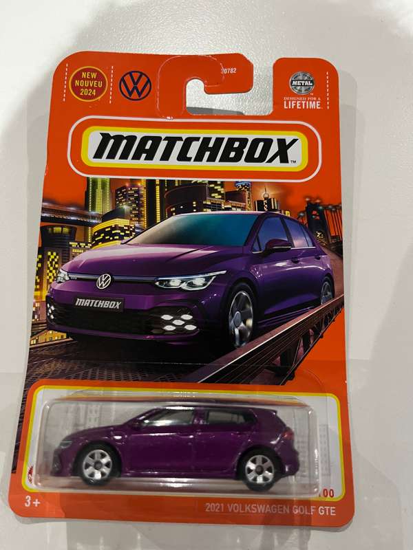 Matchbox long card Volkswagen Golf