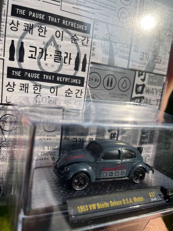 M2 Volkswagen beatle Coca Cola