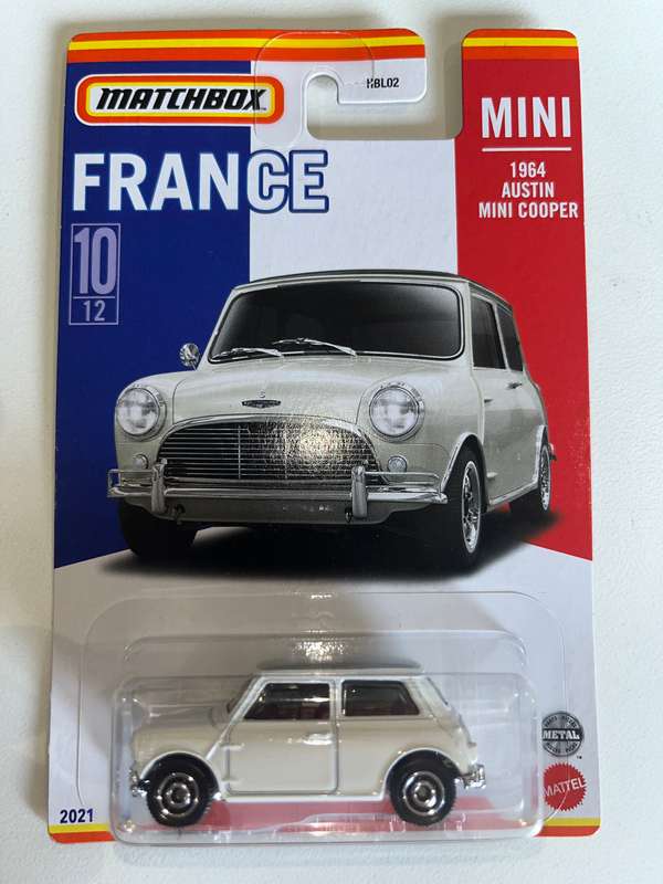 Matchbox Mini Cooper. White