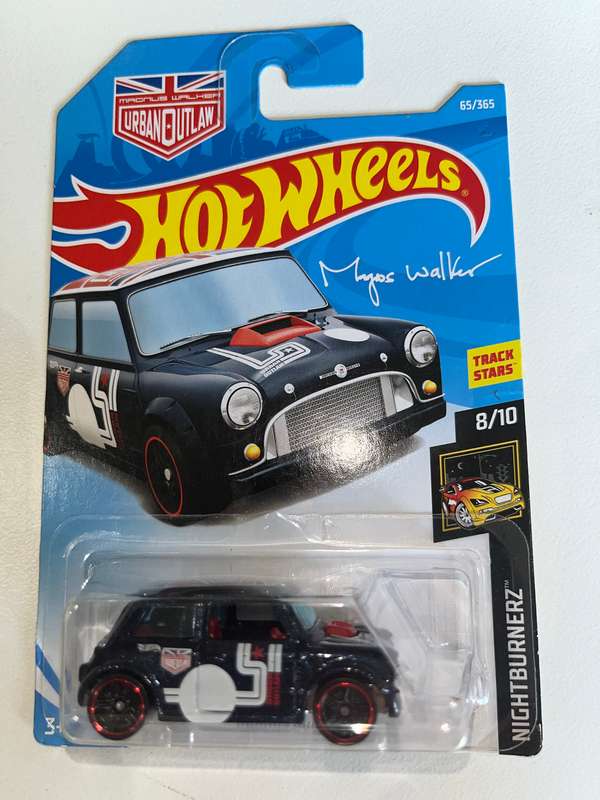 Hot wheels Mini Cooper metallic blue