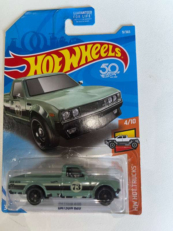 Hot wheels Datsun 620. Green