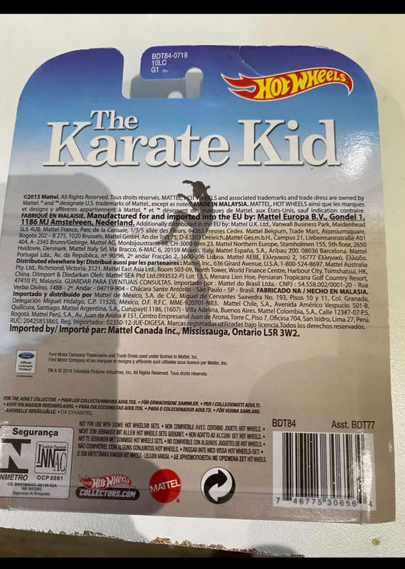 Hot wheels Retro original Karate Kid