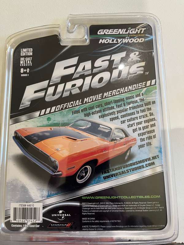Greenlight Fast and Furious