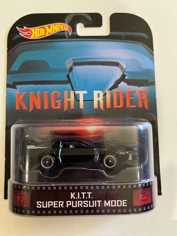 Hot wheels Knight rider RETRO. Super pursuit mode