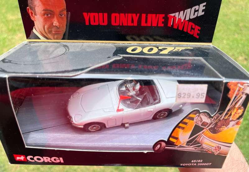 Corgi Definitive James Bond series You only live twice Toyota GT
