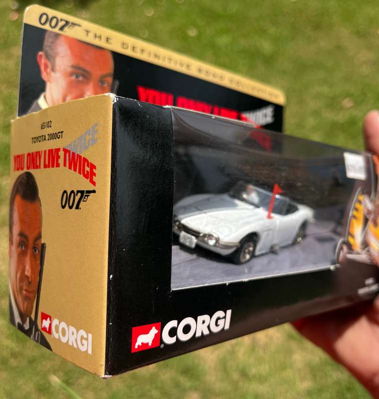 Corgi Definitive James Bond series You only live twice Toyota GT
