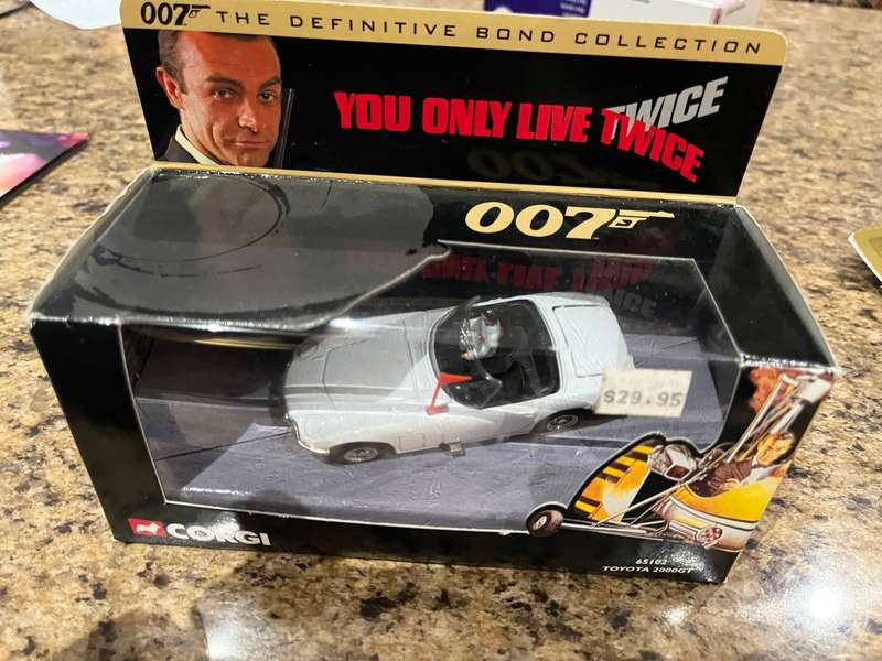 Corgi Definitive James Bond series You only live twice Toyota GT