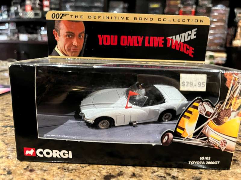 Corgi Definitive James Bond series You only live twice Toyota GT