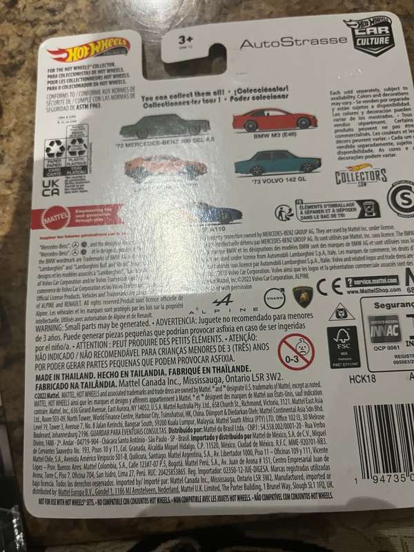 Hot wheels Mercedes 280SEL