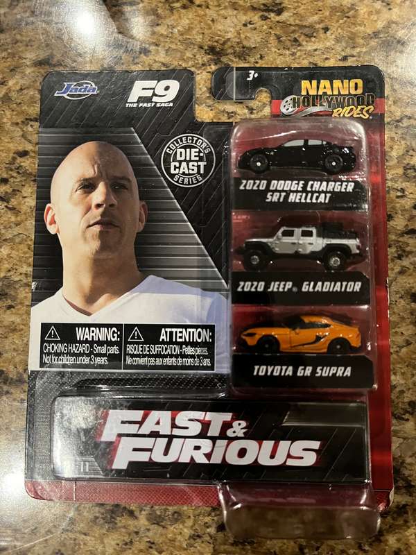 Jade Fast and Furious 3 car set 1/87 scale