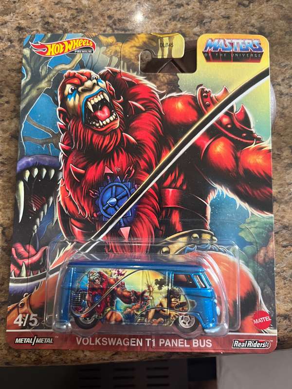 Hot wheels Volkswagen kombi T1 masters of the universe
