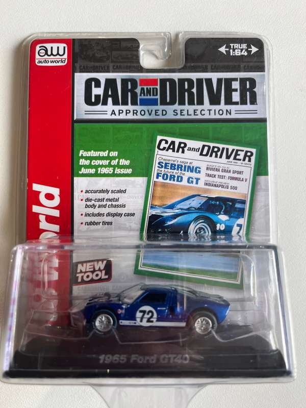 Auto world Ford GT 40.