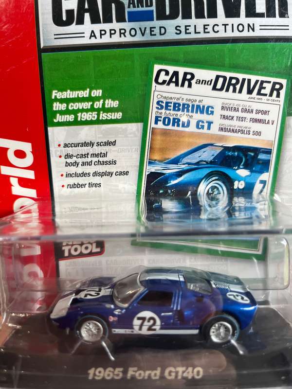 Auto world Ford GT 40.