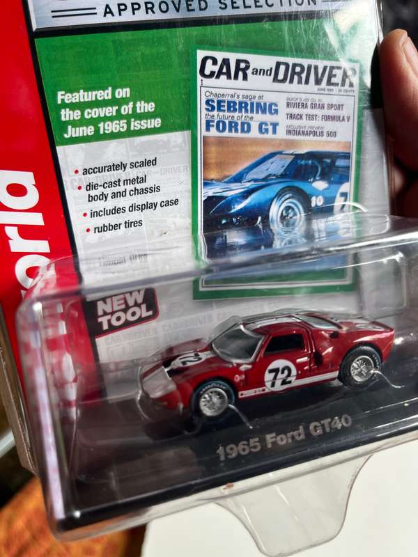 Auto world 1/64 scale Ford GR 40
