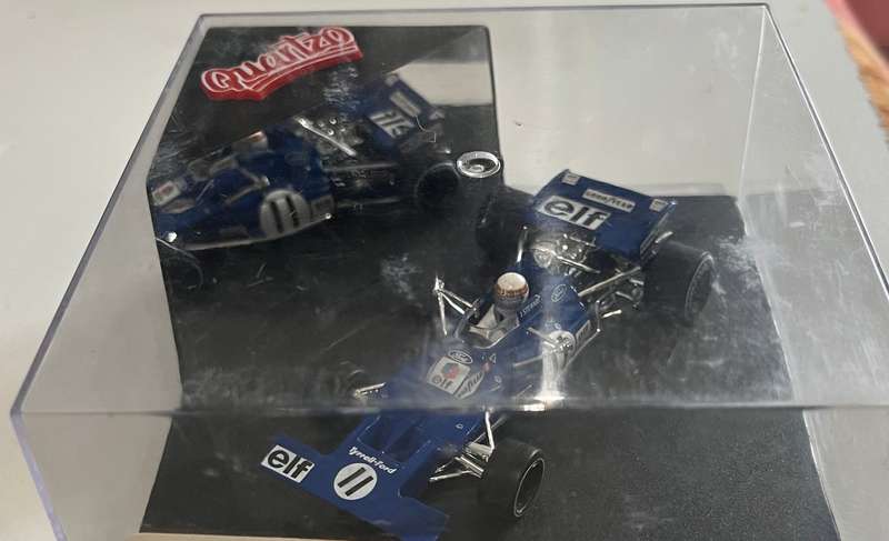 Ixo Quartzo Jackie Stewart Tyrrell 1971 Monaco Grand Prix 1/43 scale