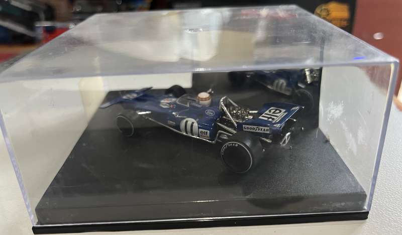 Ixo Quartzo Jackie Stewart Tyrrell 1971 Monaco Grand Prix 1/43 scale