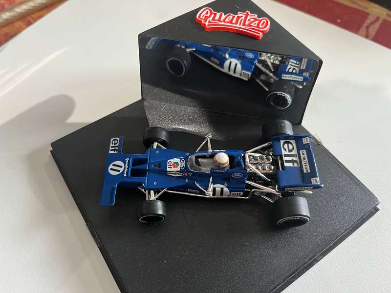 Ixo Quartzo Jackie Stewart Tyrrell 1971 Monaco Grand Prix 1/43 scale
