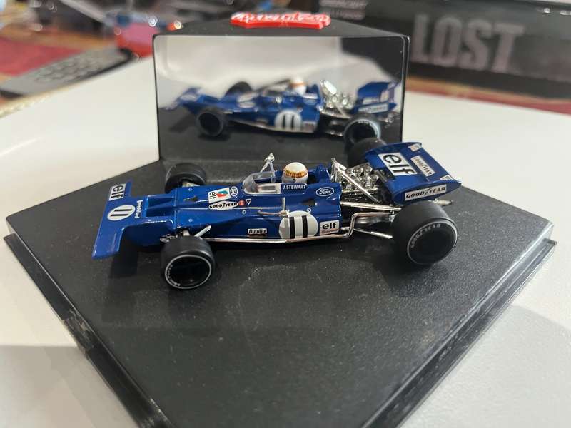 Ixo Quartzo Jackie Stewart Tyrrell 1971 Monaco Grand Prix 1/43 scale