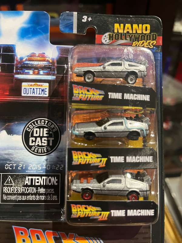 Jada Back to the Future 3 car set 1/78 s