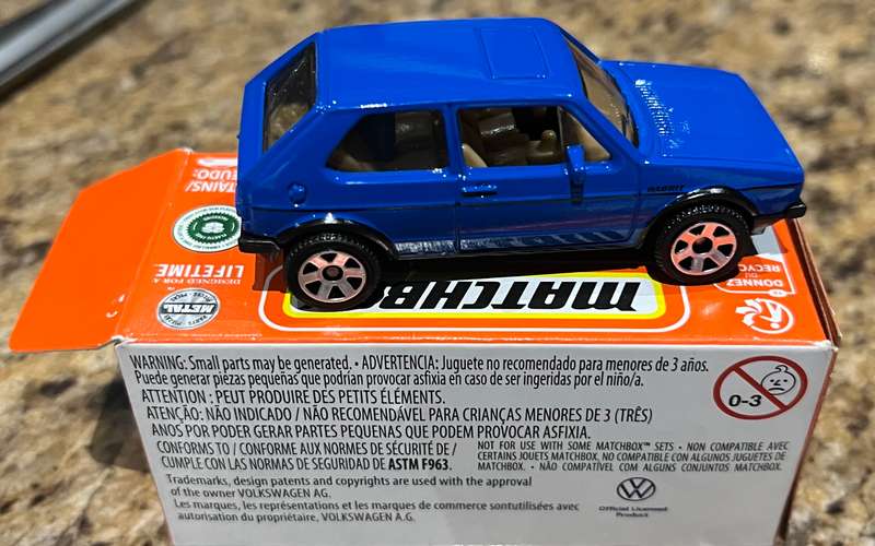 Matchbox Volkswagen Golf boxed import