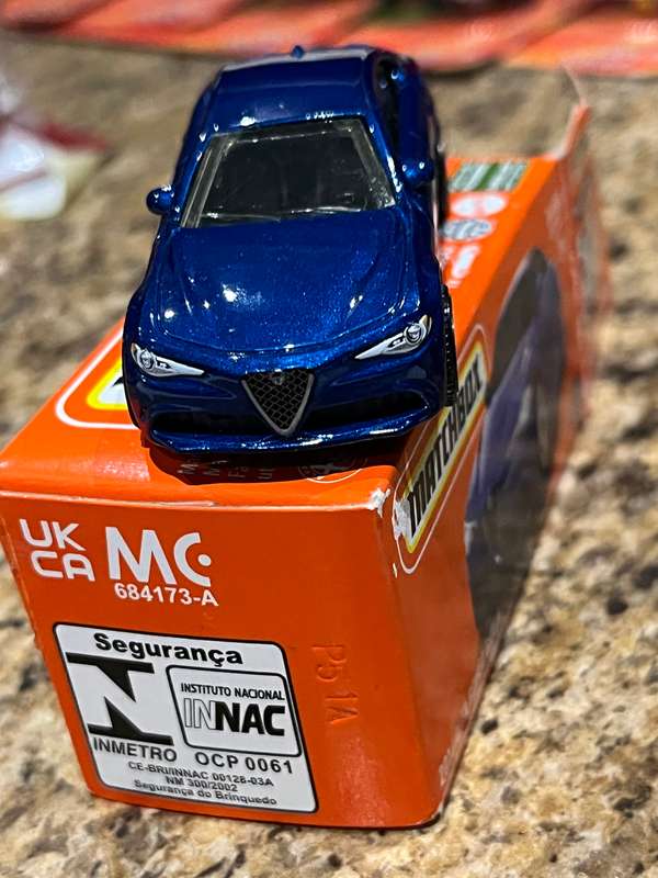 Matchbox Alfa Romeo boxed.  Import
