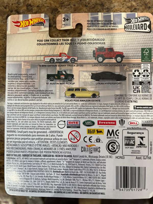 Hot wheels Mini Boulevard impor