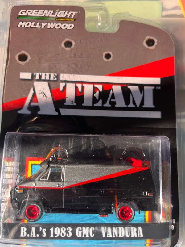Greenlight A team van 1/64 scale import